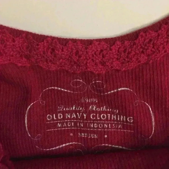 New! Cute tank with sewn on patch and rhinestones. - Picture 4 of 4